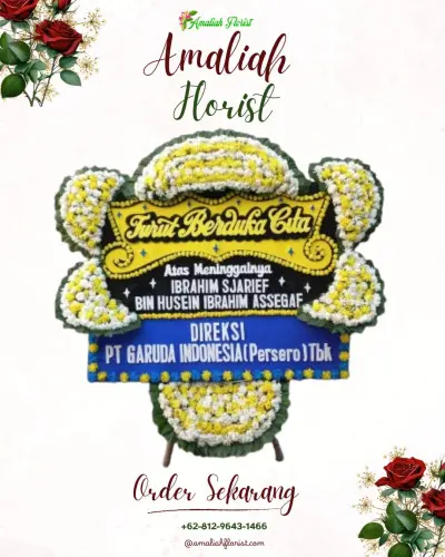 Papan Bunga Duka di Palbapang